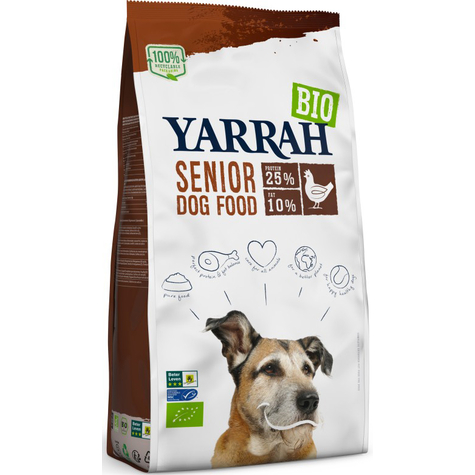 Yarrah Dog Senior Kurczak 2kg