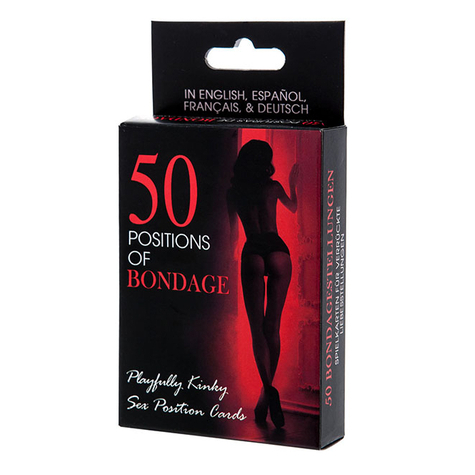 50 Pozycji Z Bondage Sex Position Cards
