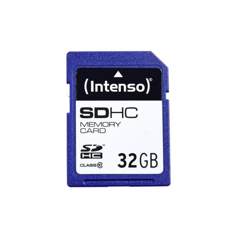 Sdhc 32gb Intenso Cl10 Blister