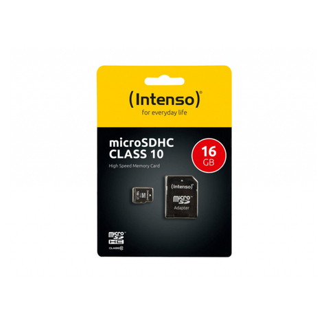 Microsdhc 16gb Intenso +Adapter Cl10 Blister