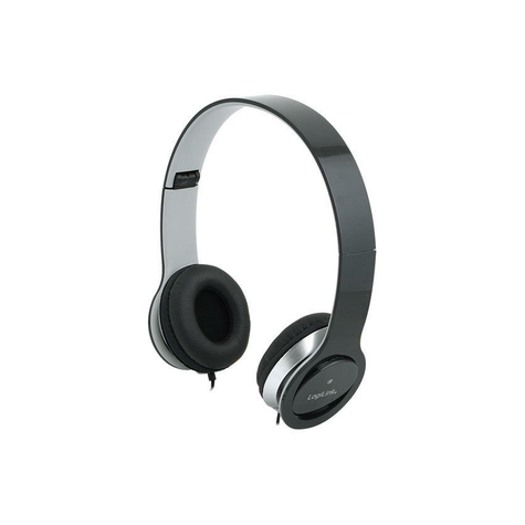 Logilink Stereofoniczny Zestaw Słuchawkowy Wysokiej Jakości, Czarny (Hs0028)