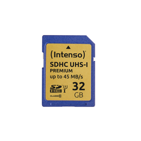 Sdhc 32gb Intenso Premium Cl10 Uhs-I Blister