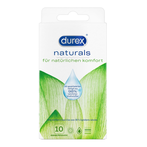 Durex Naturals Opakowanie 10 Szt.