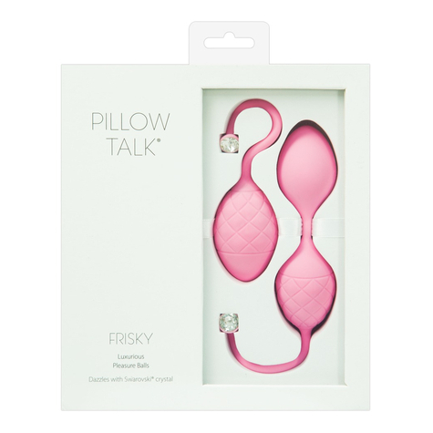 Kulki Miłości Pillow Talk – Frisky Pleasure Balls – Różowe
