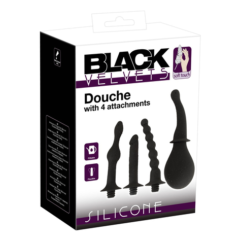 Black Velvets Douche With 4 At