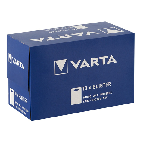 Baterie Akumulator Varta Aaa 10x4er