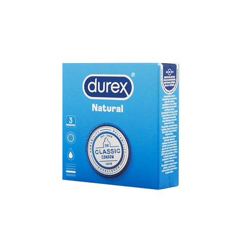Durex Natural 3 Szt Classic