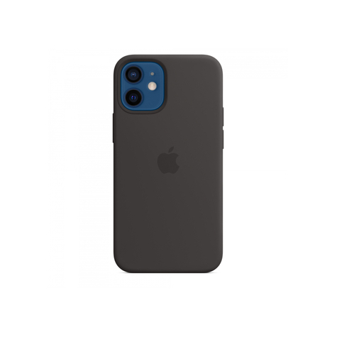 Etui Silikonowe Do Apple Iphone 12 Mini Z Magsafe Czarne