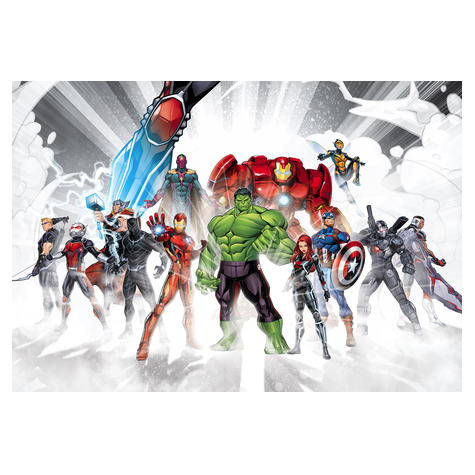 Tapeta Papierowa - Avengers Unite - Rozmiar 368 X 254 Cm
