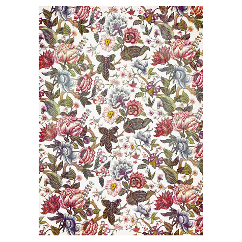 Non-Woven Wallpaper - Fleurs De Rêve - Size 200 X 280 Cm
