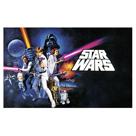 Fototapety  - Star Wars Poster Classic 1 - Rozmiar 400 X 250 Cm