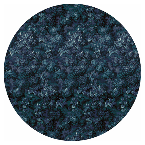 Self-Adhesive Non-Woven Wallpaper / Wall Tattoo - Azul - Size 125 X 125 Cm