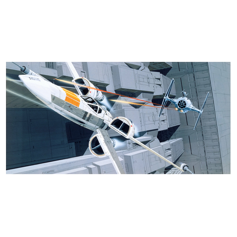 Fototapety  - Star Wars Classic Rmq X-Wing Vs Tie-Fighter - Rozmiar 500 X 250 Cm