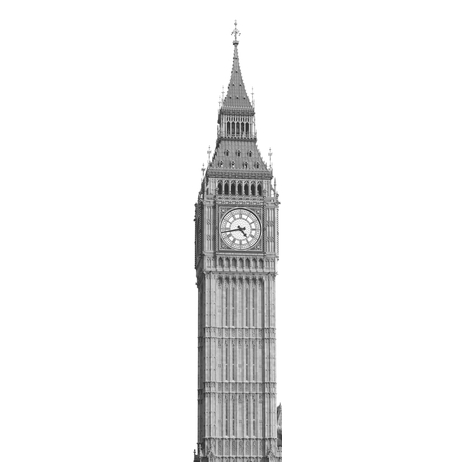 Fototapety  - Big Ben - Rozmiar 50 X 250 Cm