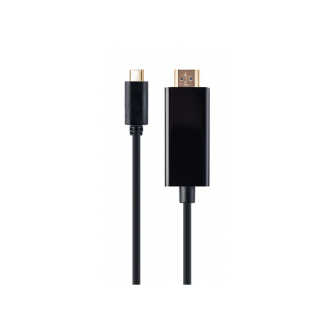 Cablexpert Usb-C Male To Hdmi-Male Adapter 4k 30hz 2m Juodas A-Cm-Hdmim-01