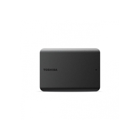 Toshiba Canvio Basics 1tb External 2,5 Black Hdtb510ek3aa