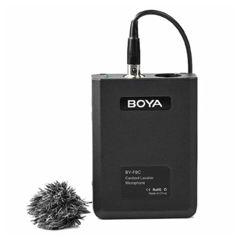 Boya Cardioid Lavalier Microphone By-F8c Dla Wideo Lub Instrumentów