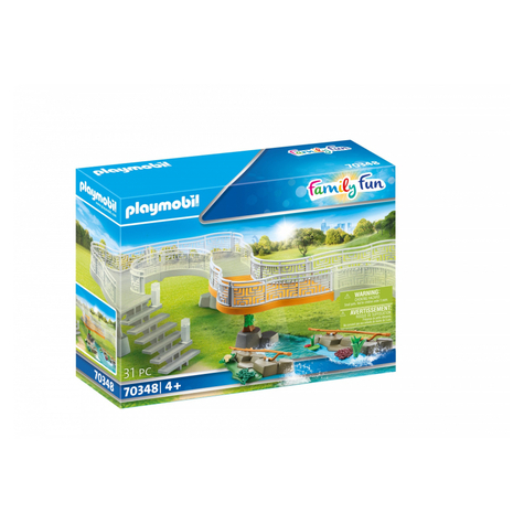 Playmobil Family Fun - Zestaw Do Rozbudowy Doświadczenia W Zoo (70348)