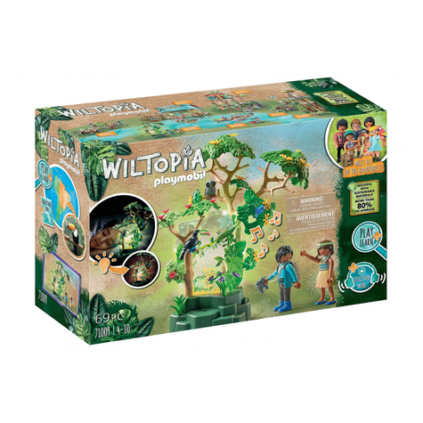 Playmobil Wiltopia - Światło Nocne Lasu Deszczowego (71009)