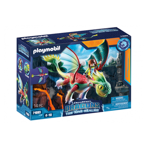 Playmobil Dragons The Nine Realms - Feathers & Alex (71083)
