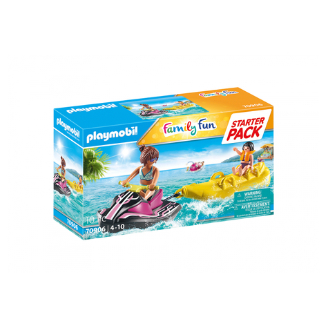 Playmobil Family Fun - Starter Pack Skuter Wodny Z Łódką Banana Boat (70906)