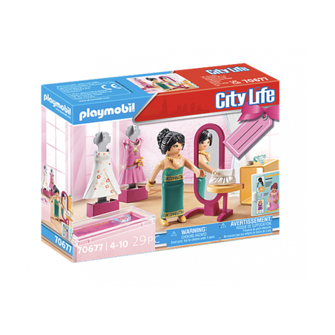 Playmobil City Life - Butik Z Modą Świąteczną (70677)