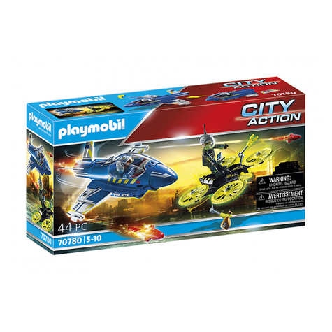Playmobil City Action - Police Jet Drone Pursuit (70780)
