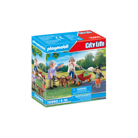 Playmobil City Life - Dziadkowie Z Wnukiem (70990)