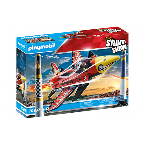 Playmobil Pokaz Akrobacji Powietrznych - Orzeł Denjet (70832)