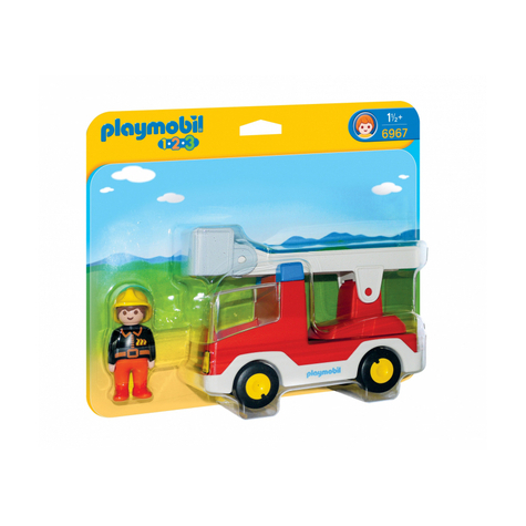Playmobil 1.2.3 - Wóz Strażacki (6967)