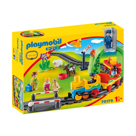 Playmobil 1.2.3 - Moja Pierwsza Kolej (70179)