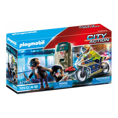 Playmobil City Action - Motocykl Policyjny (70572)
