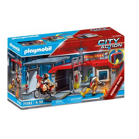 Playmobil City Action - Remiza Strażacka (71193)