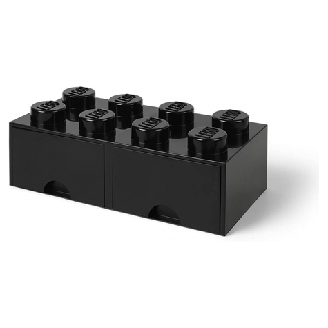 Lego Storage Brick Drawer 8 Black (40061733)