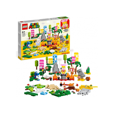 Lego Super Mario - Zestaw Kreatywnego Projektanta Poziomów (71418).