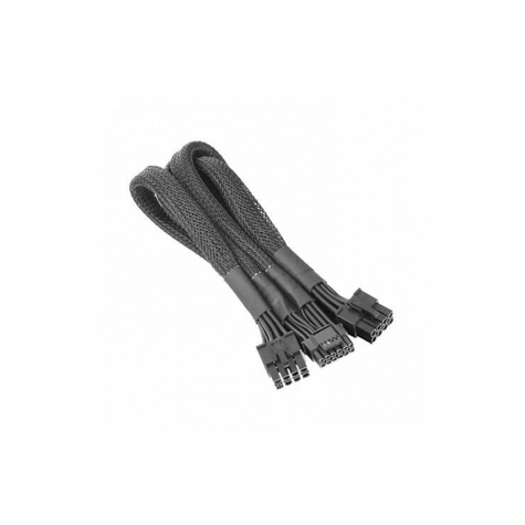 Thermaltake Sleeved Pcie Gen 5 Splitter Cable - Ac-063-Cn1nan-A1
