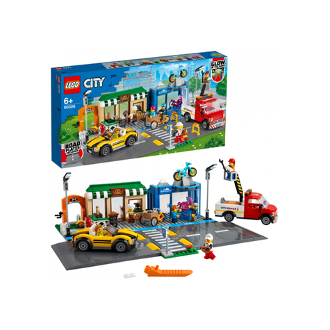 Lego City - Ulica Handlowa Ze Sklepami (60306)