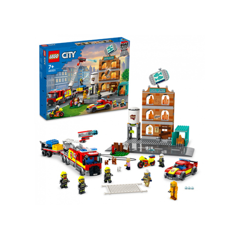 Lego City - Straż Pożarna Ze Strażą Pożarną (60321).