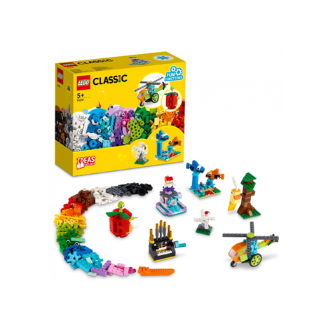 Lego Classic - Klocki Konstrukcyjne I Funkcje, 500 Sztuk (11019).