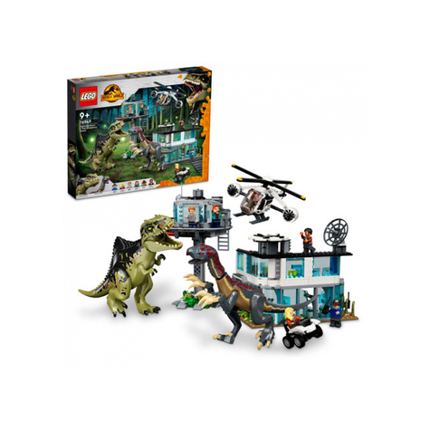 Lego Jurassic World - Atak Giganotozaura I Therizinozaura (76949).