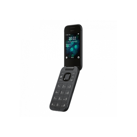 Nokia 2660 Flip 2.8 Black Feature Phone No2660-S4g