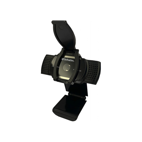 Verbatim Webcam With Microphone Awc-01 Full Hd 1080p Autofocus Retail 49578