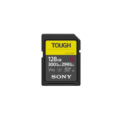 Sony Sf-G Series Tough Sf-G 128t - Karta Pamięci Flash Sfg1tg