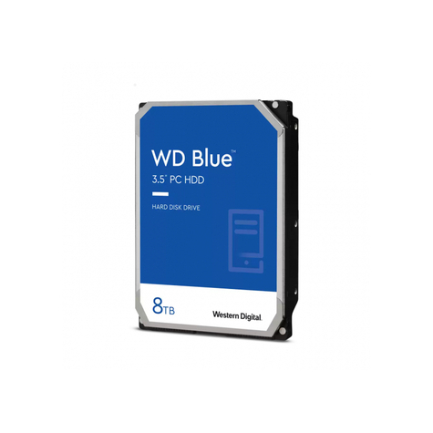 Wd Blue 3.5 Sata 8tb 5,640rpm Wd80eazz