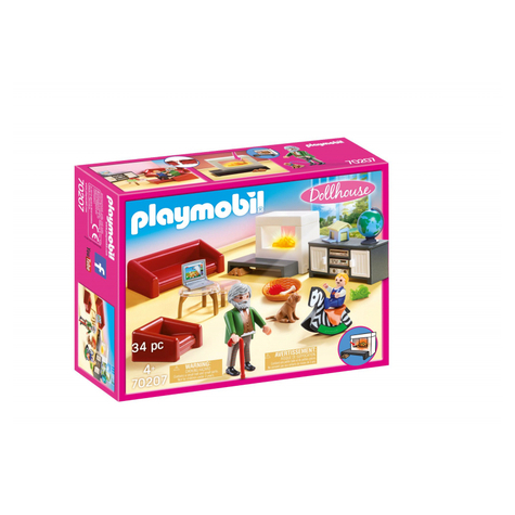 Playmobil Domek Dla Lalek - Przytulny Salon (70207)