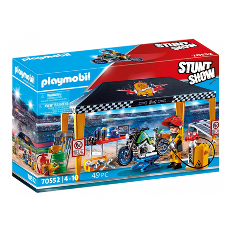 Playmobil Stunt Show - Namiot Warsztatowy (70552)