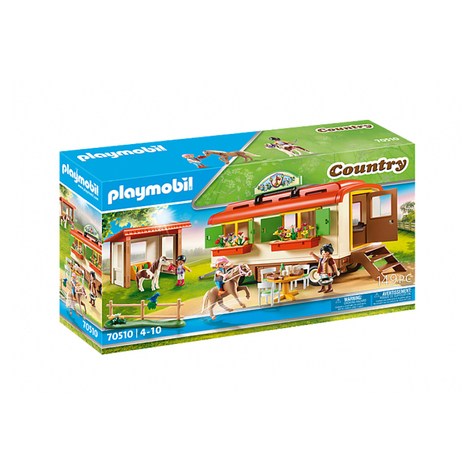 Playmobil Country - Wagonik Nocny Pony Camp (70510)