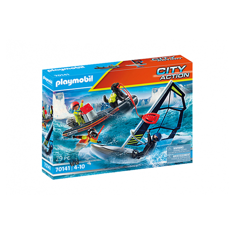 Playmobil City Action - Distress Polar Sailor Rescue (70141)