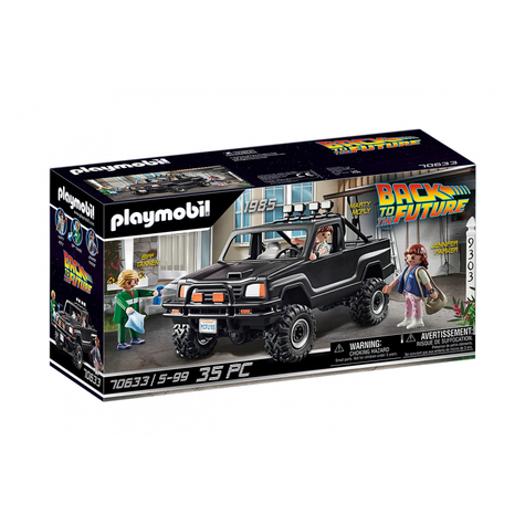 Playmobil Powrót Do Przyszłości - Pickup Marty'ego (70633)