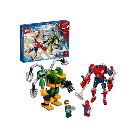 Lego Marvel - Mechowy Pojedynek Między Spider-Manem I Doktorem Octopusem (76198).